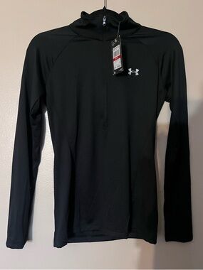 Under Armour Black Women's 1/2 Zip Tech Pullover